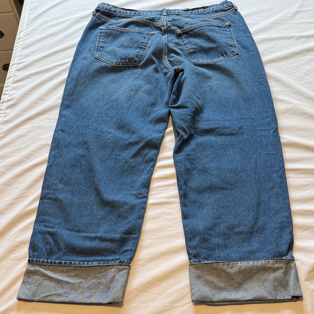 Women’s 90s baggy mid-rise jeans - Picture 3 of 3